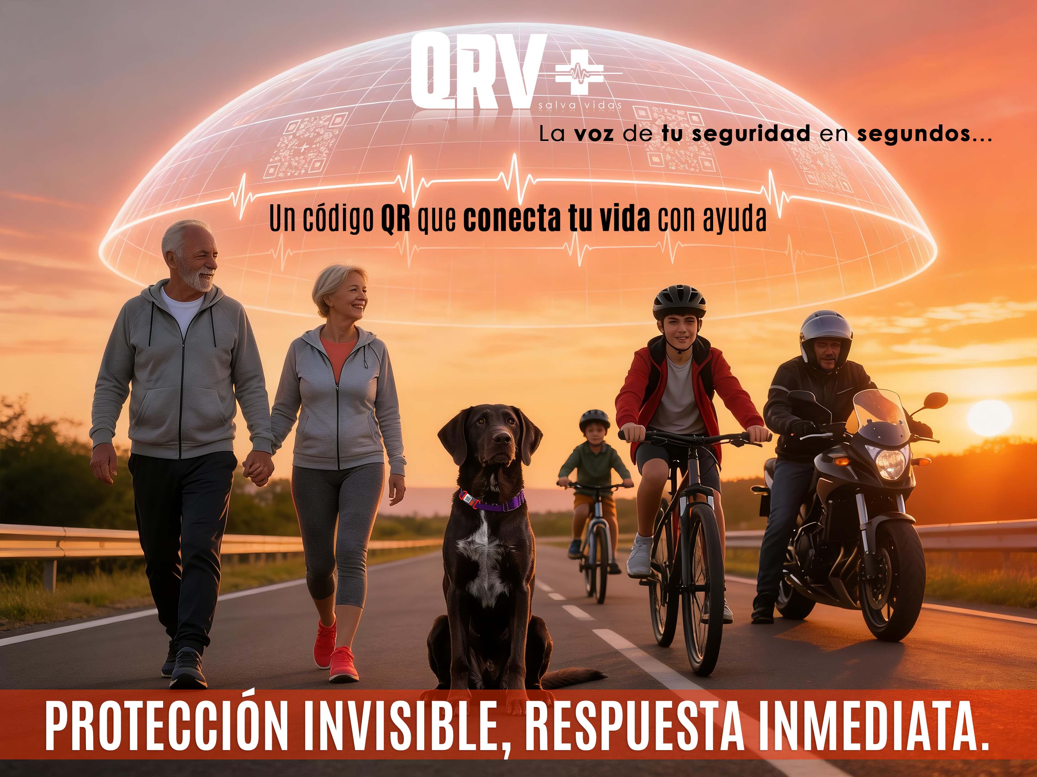 Protección y privacidad QRV+